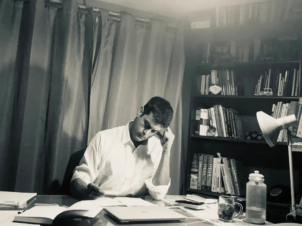 Trabajando de noche